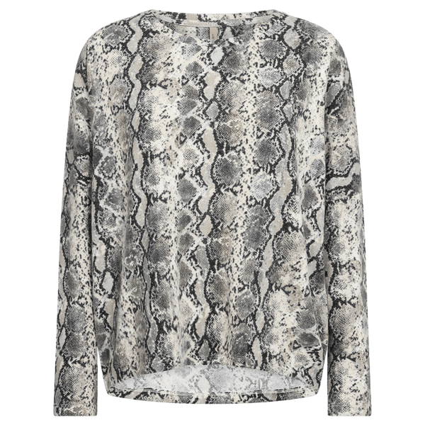 Soya Concept Biara Snakeskin Print Blouse