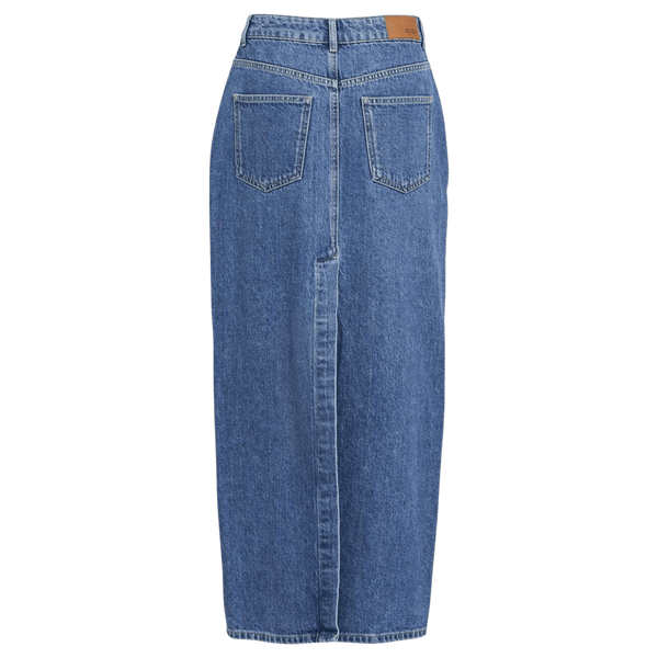 Object Thylane Long Denim Pencil Skirt for Women