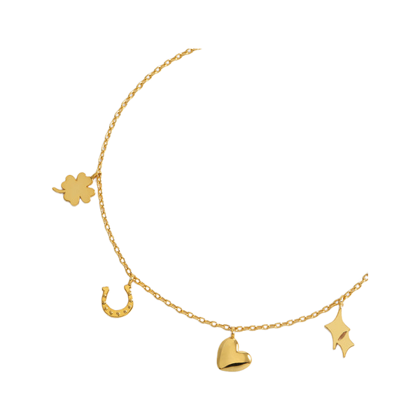Estella Bartlett Love & Luck Charm Bracelet