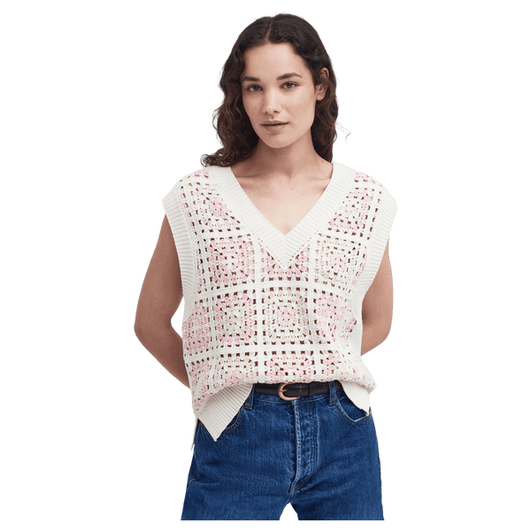 Barbour Falmouth Sleeveless Knitted Jumper for Women