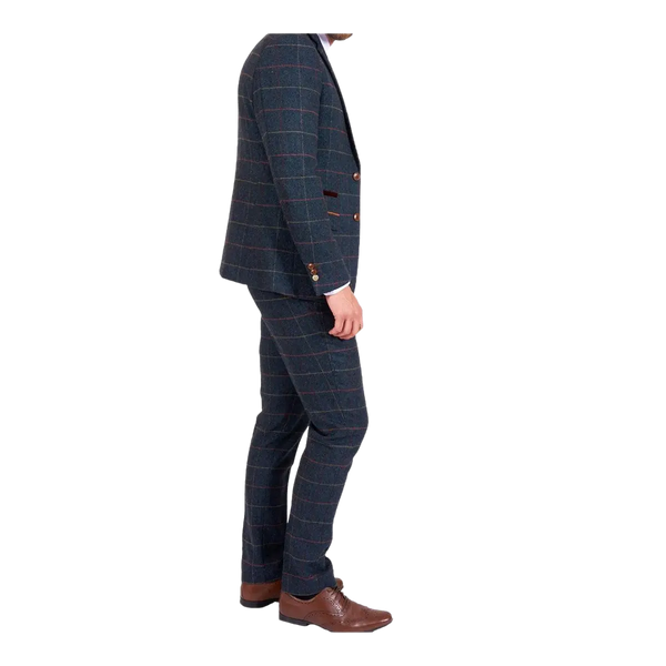 Marc Darcy Eton Three Piece Tweed Suit
