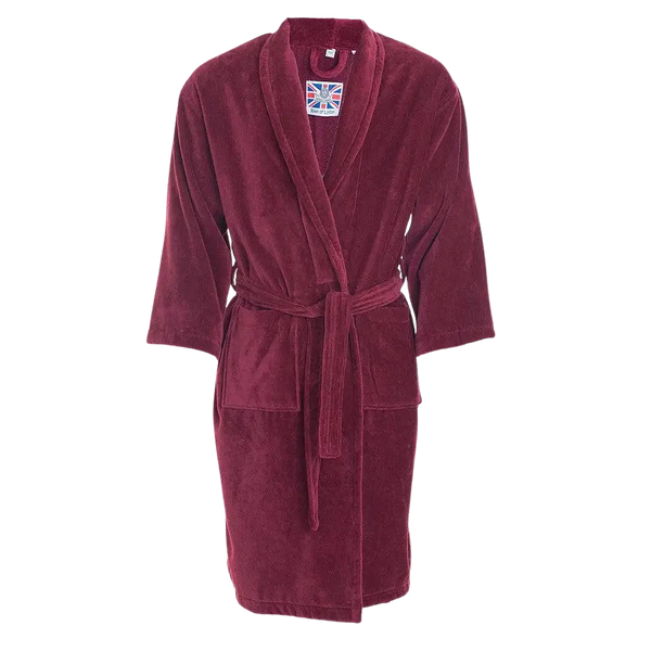 Bown of London Dressing Gown for Men in Wine