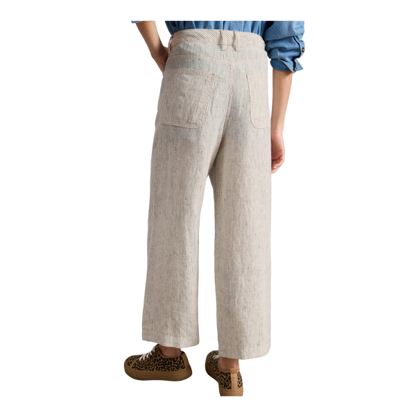 White Stuff Tia Linen Wide Leg Crop