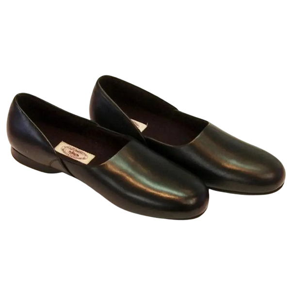Draper of Glastonbury JOHN Slippers in Black