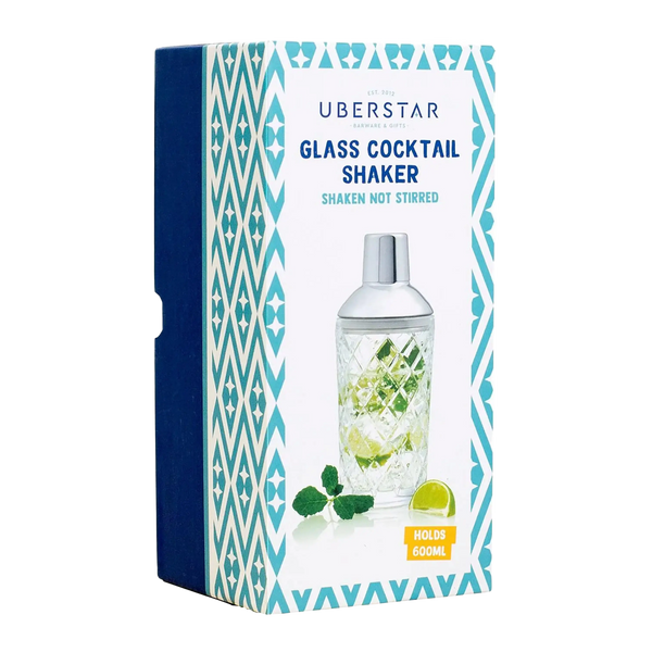 Uberstar Glass Cocktail Shaker