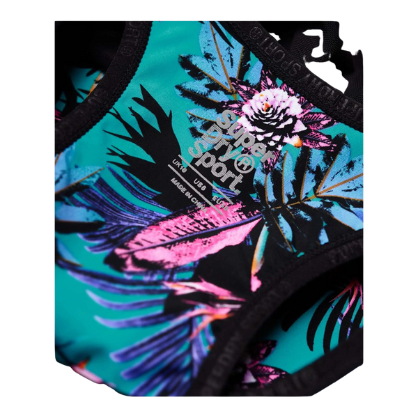 Superdry Active Layer Bra for Women in Lucy Tropical Print