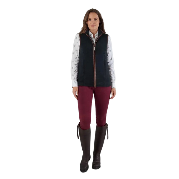 Schoffel Lyndon II Fleece Gilet for Women in Charcoal