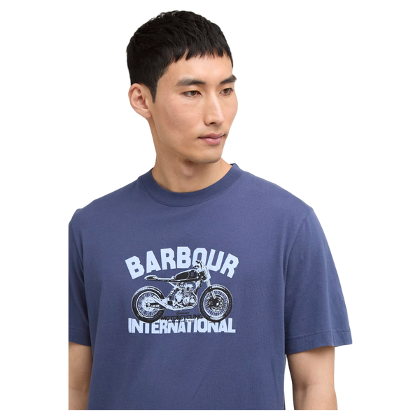 Barbour International Shifter Graphic Print T-shirt