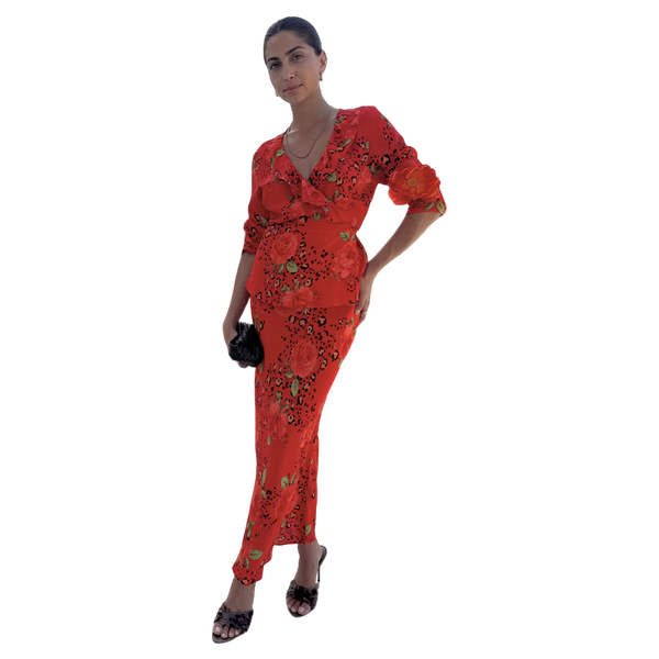 Never Fully Dressed Rosie Long Sleeve Wrap Top