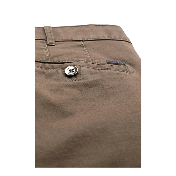 Meyer Roma Soft Cotton Chino In Stone for Men