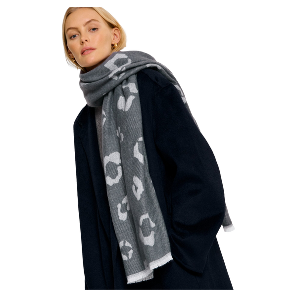 Katie Loxton Leopard Printed Blanket Scarf
