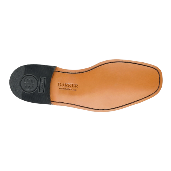 Barker Javron Moccasin Leather Shoes in Black