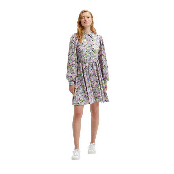 Selected Femme Judita Floral Shirt Dress