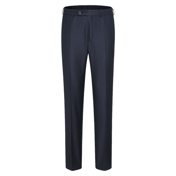 Digel Perr Plain Suit Trousers in Navy