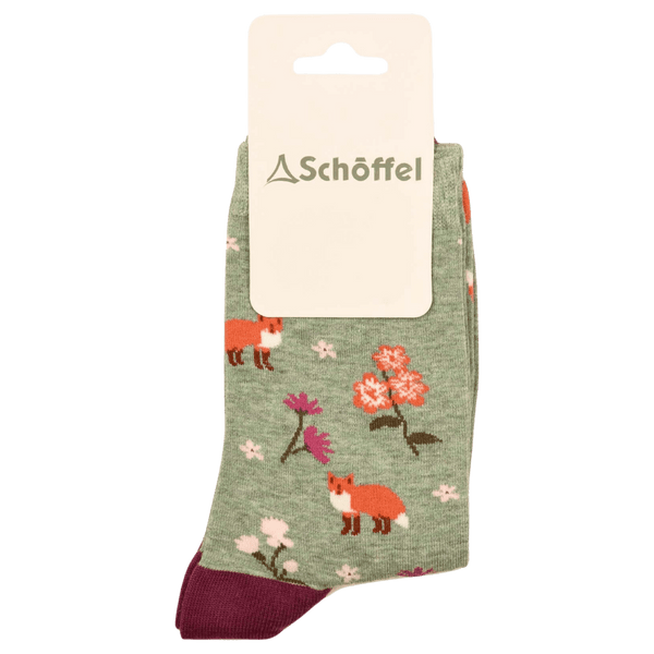Schoffel Single Cotton Socks for Women