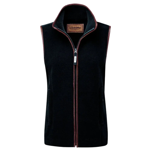 Schoffel Lyndon II Fleece Gilet for Women in Charcoal