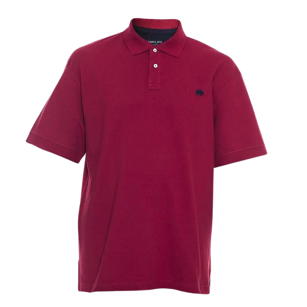 Raging Bull Big & Tall New Signature Polo Shirt in Red-3XL-6XL