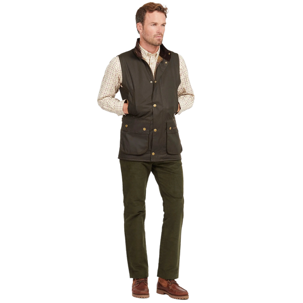 Barbour Westmorland Waistcoat in Olive