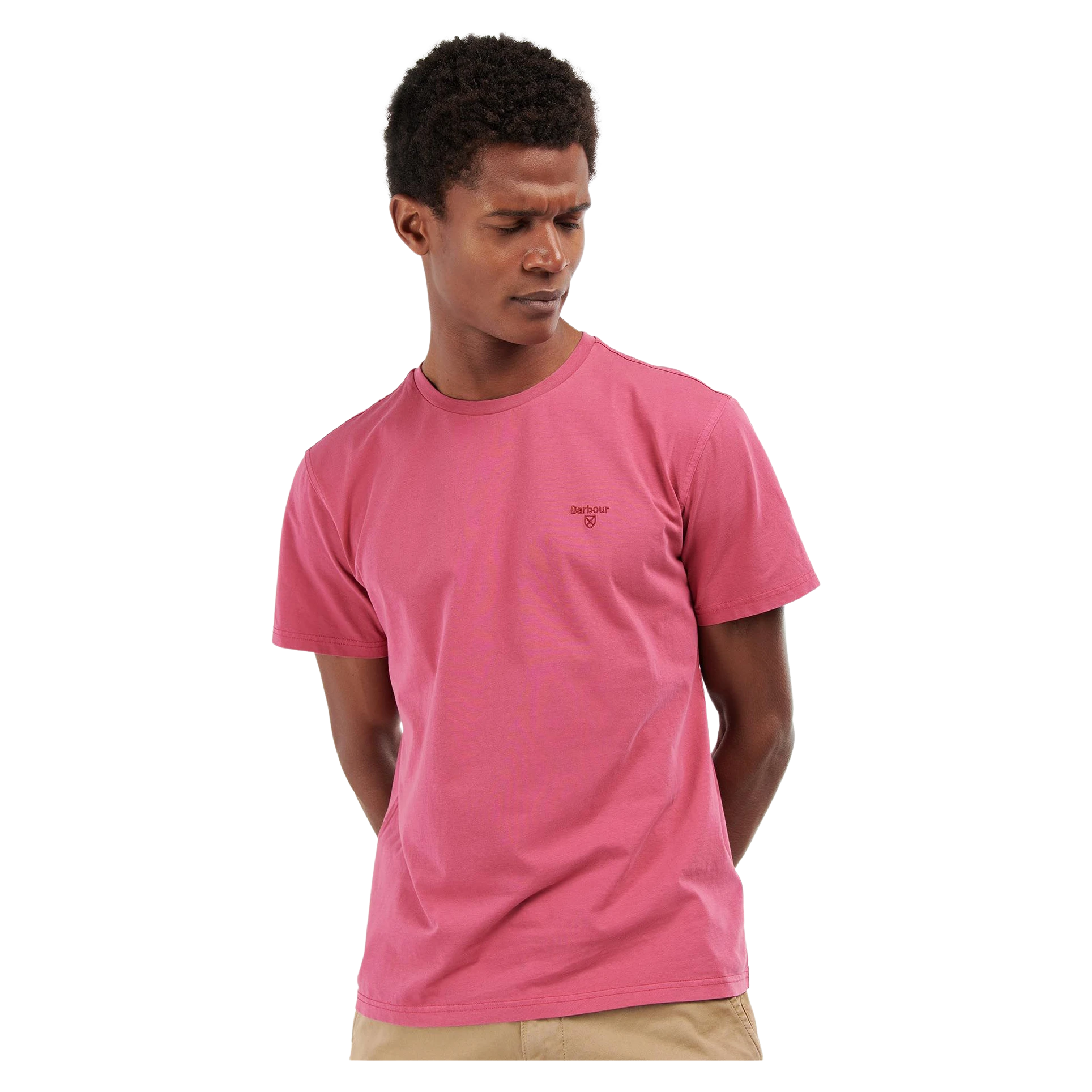 Barbour Garment Dyed Tee For Men Coes