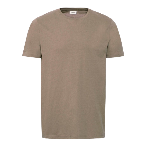 !SOLID Plain T-shirt