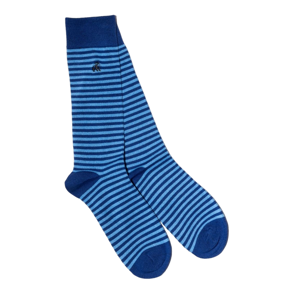Swole Panda Stripe Bamboo Socks