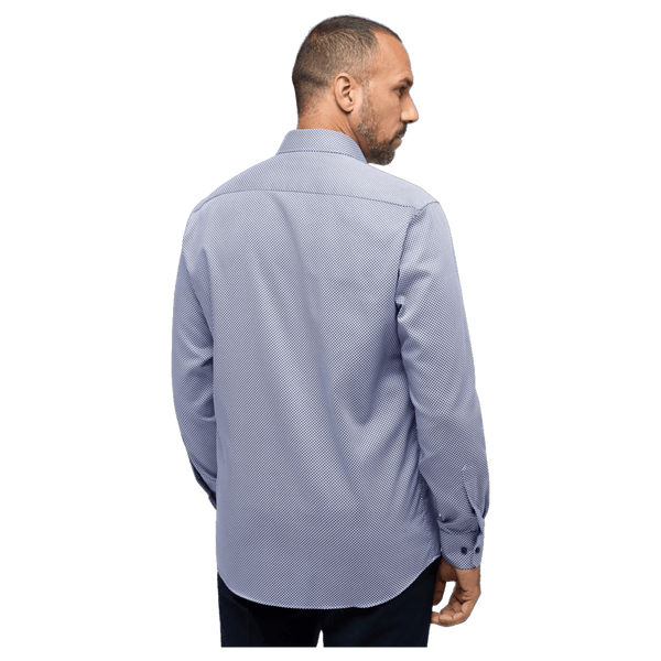 Eterna Long Sleeve Print Shirt