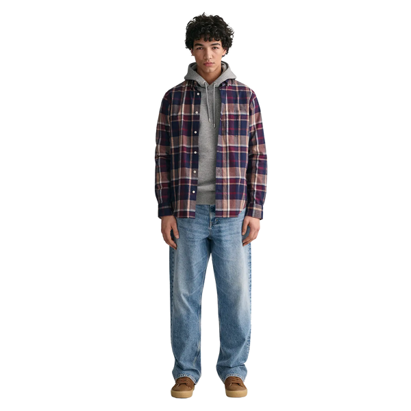 GANT Long Sleeve Jaspe Checked Shirt