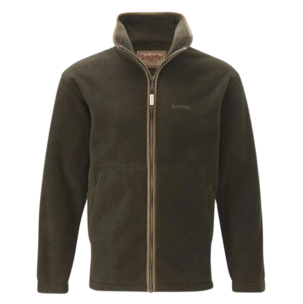 Schoffel Mens Cottesmore II Fleece Jacket in Dark Olive