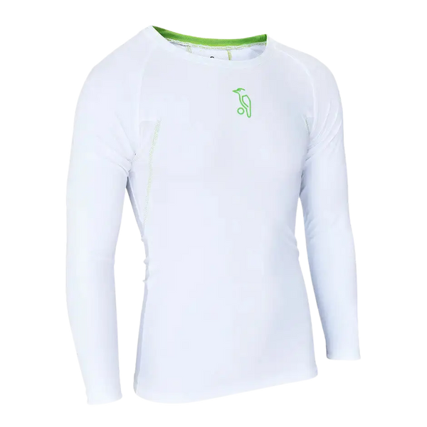 Kookaburra KB Compression Power LS Shirt for Adults and Kids in White