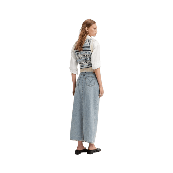 Levi's Ankle Column Mid-Rise Skirt