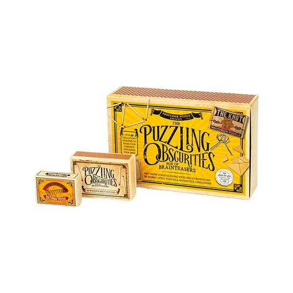 Professor Puzzle Matchbox - Puzzling Obscurities Mix Of Brainteasers