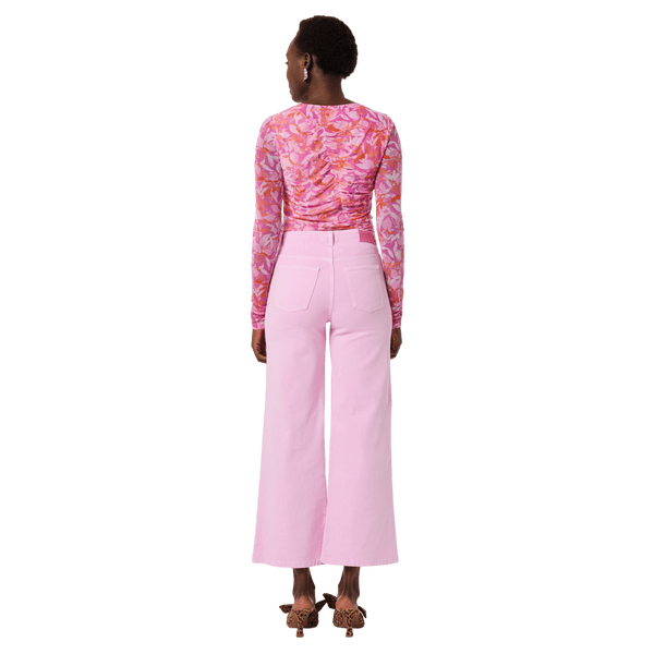 Fabienne Chapot Hayley Wide Leg Cropped Jeans
