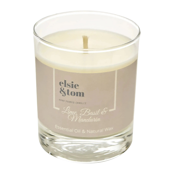 Elsie & Tom Essential Oil Scented 200G Candle (Various Fragrance Options)