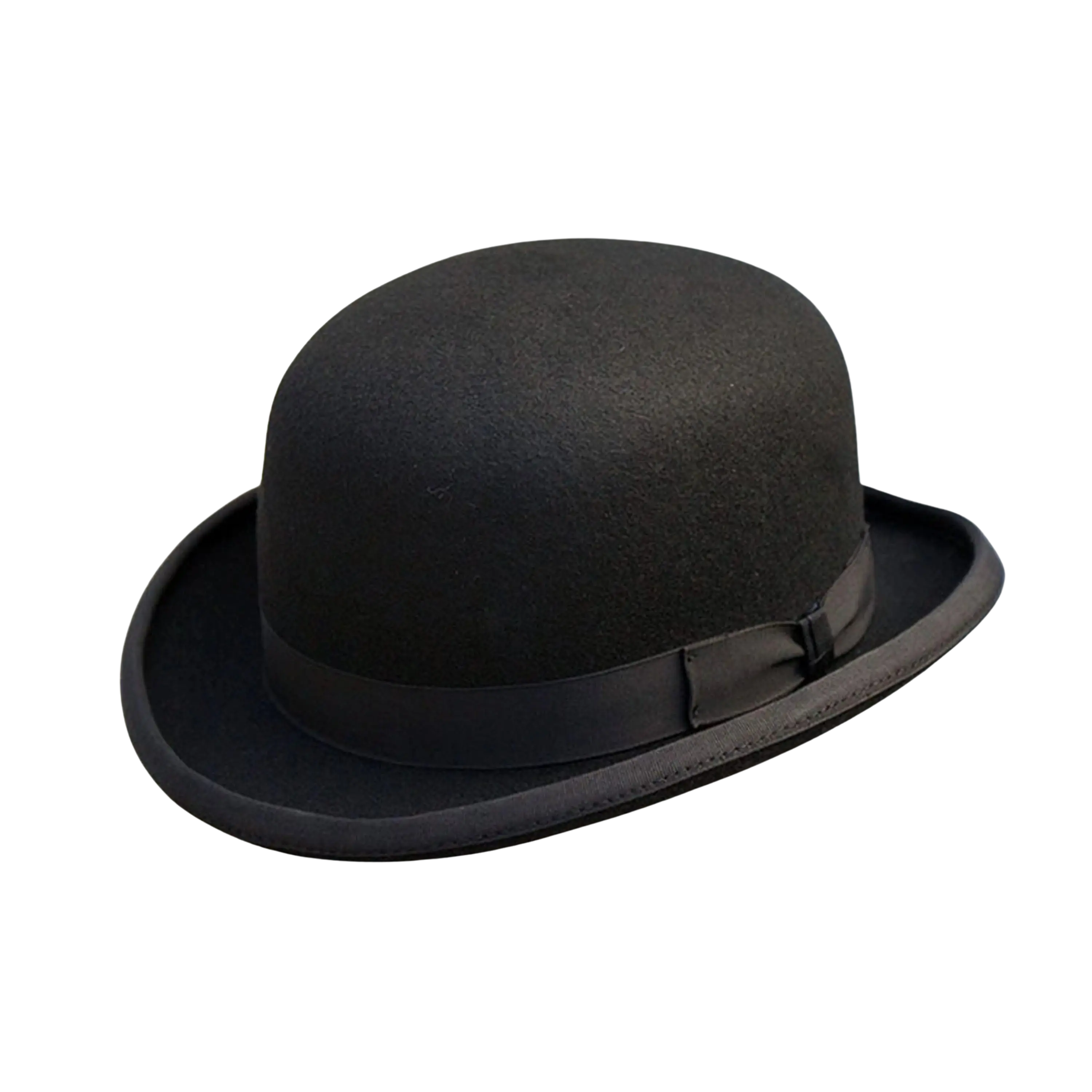 Mens grey bowler hot sale hat