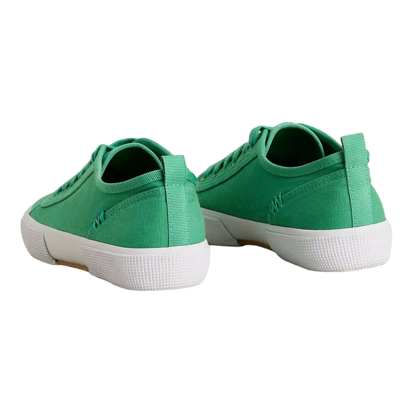 White Stuff Pippa Canvas Lace Up Trainers