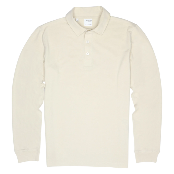 Selected DAVE Long Sleeve Polo for Men