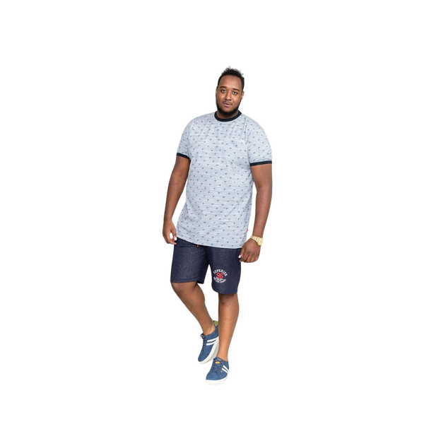 Duke Ipswich Palm Tree Stripe T-Shirt