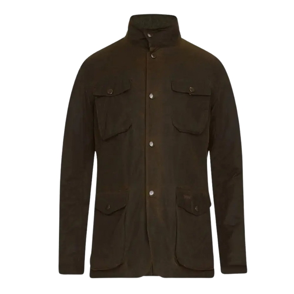 Barbour Ogston Wax Jacket for Men in Olive