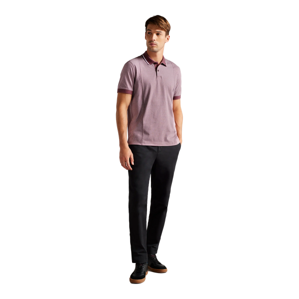 Ted Baker Taigaa Striped Paneled Polo Shirt for Men