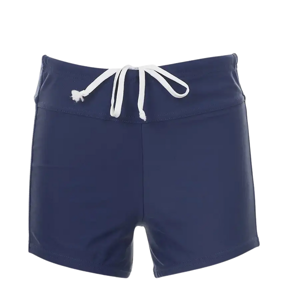 Square Cut Swim Short - Navy