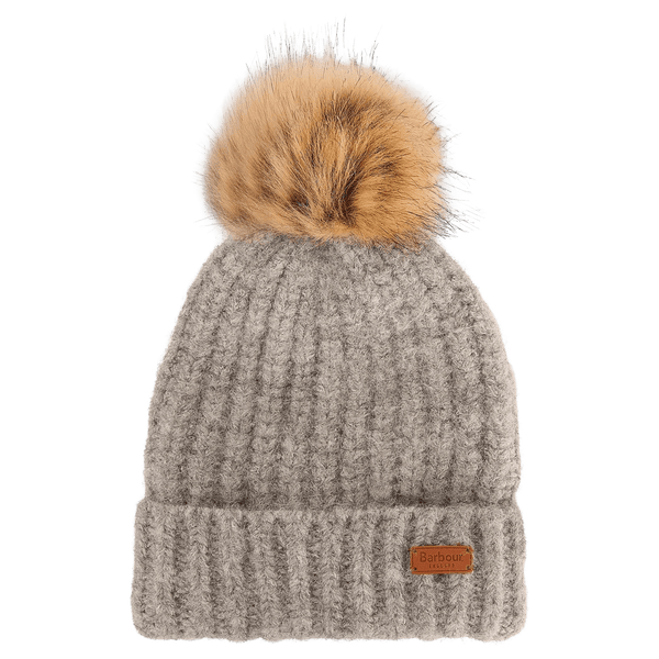 Barbour Beanie Hat & Travel Mug Set