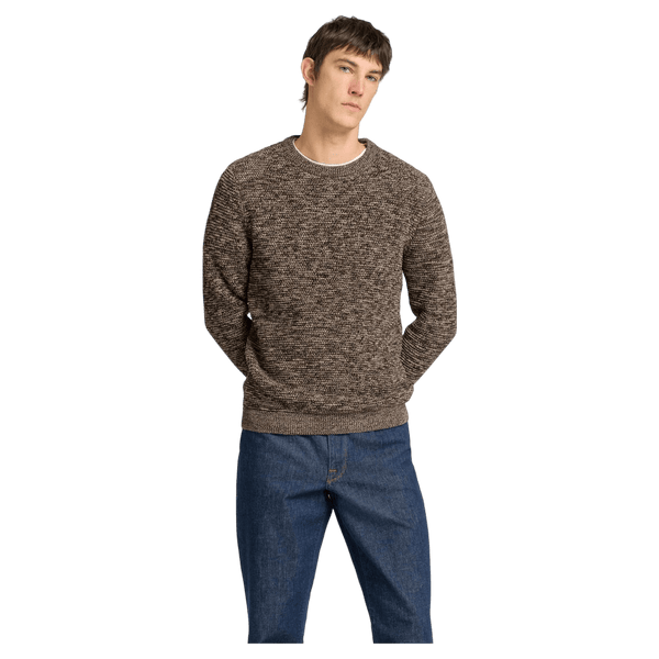 Selected Vince Long Sleeve Knit Bubble Crew Neck