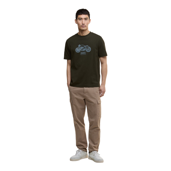 Barbour International Morris Motorbike Graphic T-shirt