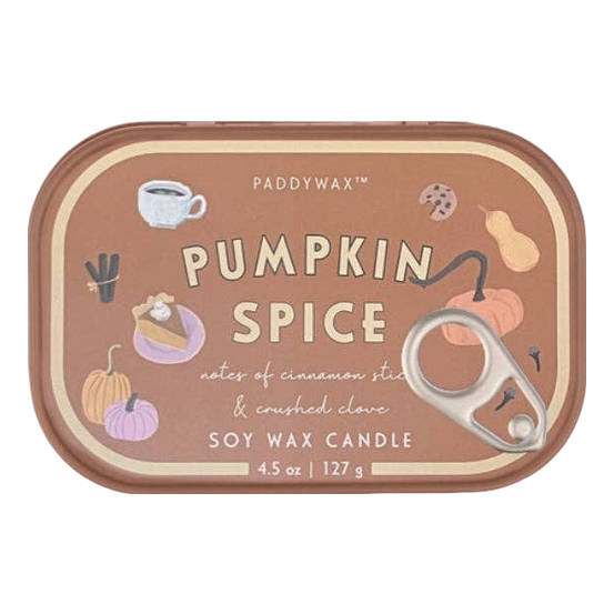 Bistro 4.5oz/127g Printed Tin Candle