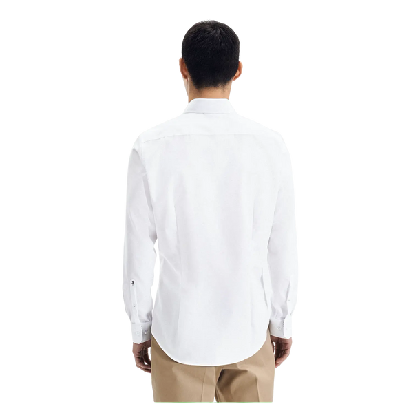 Seidensticker Long Sleeve Slim Fit Shirt With Trim