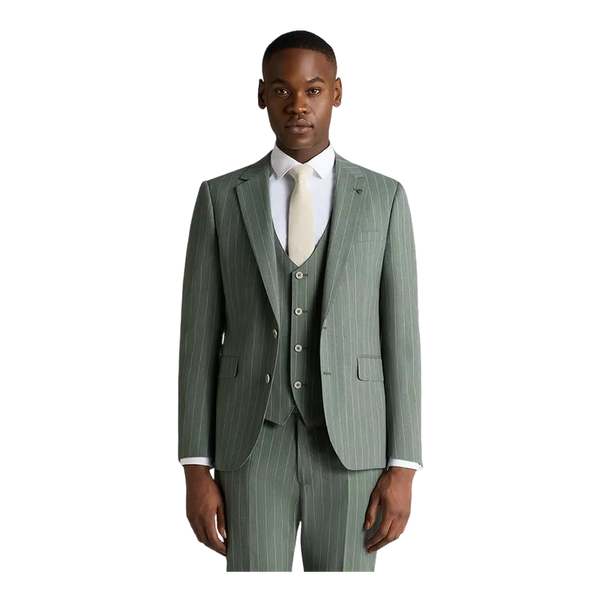Remus Uomo Pinstripe Suit Waistcoat