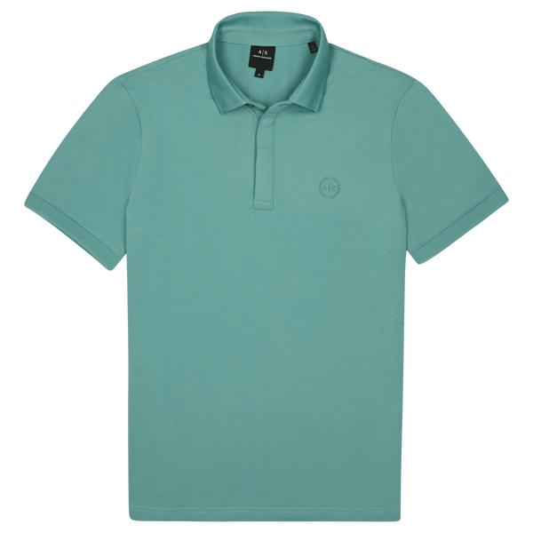 Armani Exchange Texture Collar Polo