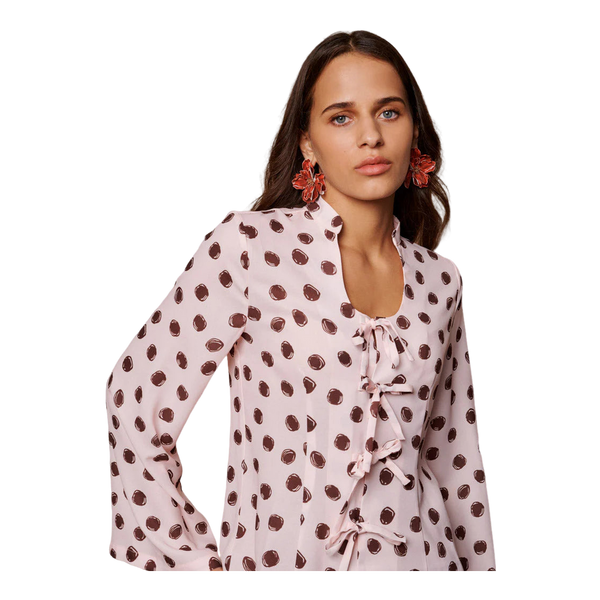 Sister Jane Illume Spot Pyjama Tie Top