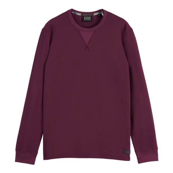Scotch & Soda Waffle Long Sleeve T-Shirt