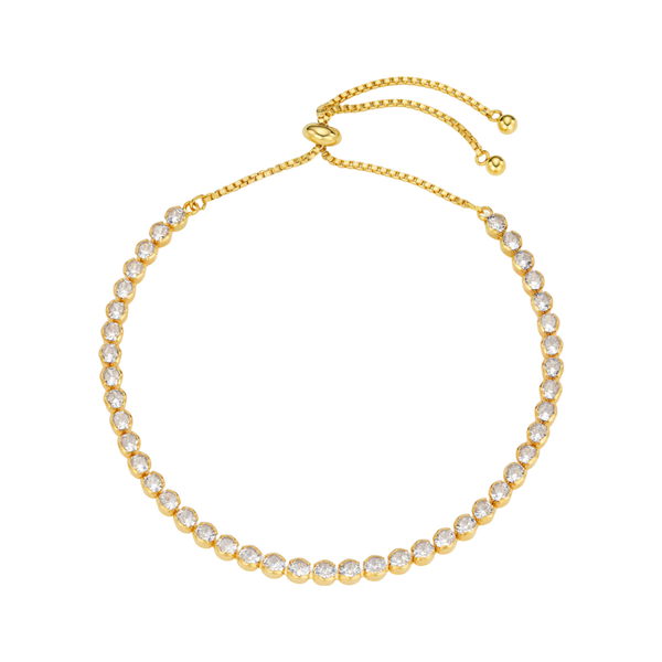 Orelia Jewellery Crystal Tennis Slider Bracelet